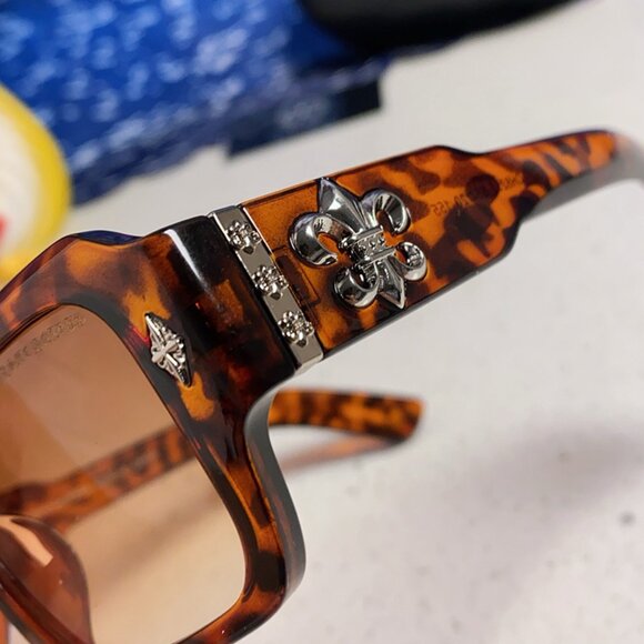 NWT Chrome Hearts Tortoiseshell Sunglasses - Picture 5 of 6